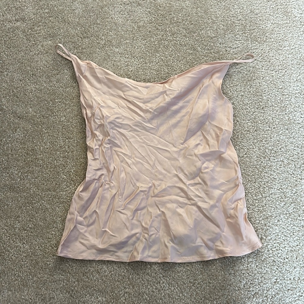 Silk tank top